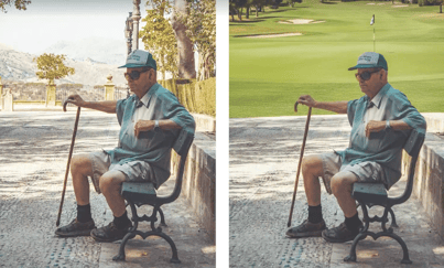 Change or refine backgrounds